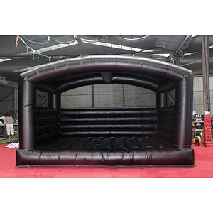 Black Inflatable Castle