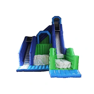 Inflatable stunt Jump with Slide