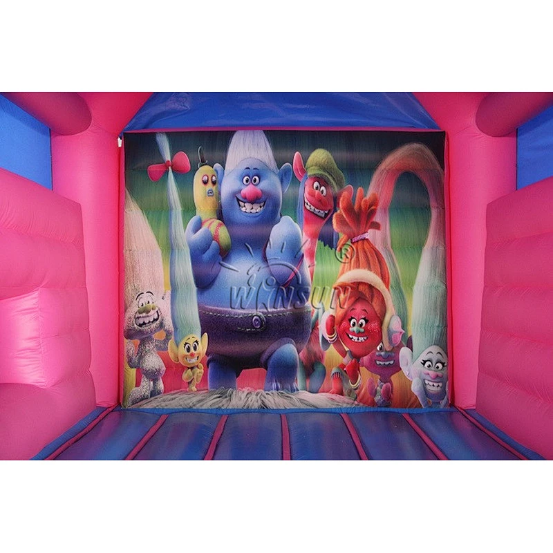 Trolls-themed Jumping House