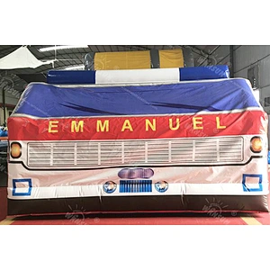 Inflatable Fire Truck Slide