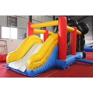 Inflatable Moonwalk with Slide