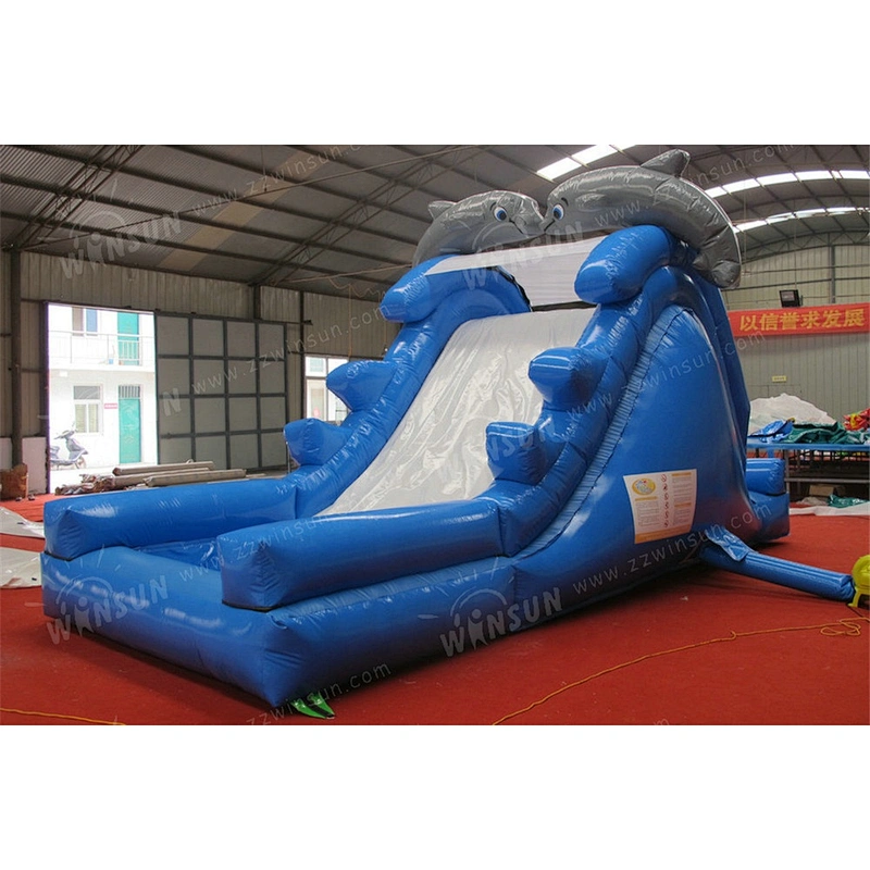 Inflatable water slide