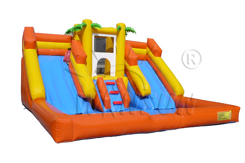 inflatable water slide