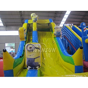 Minions inflatable slide for sale