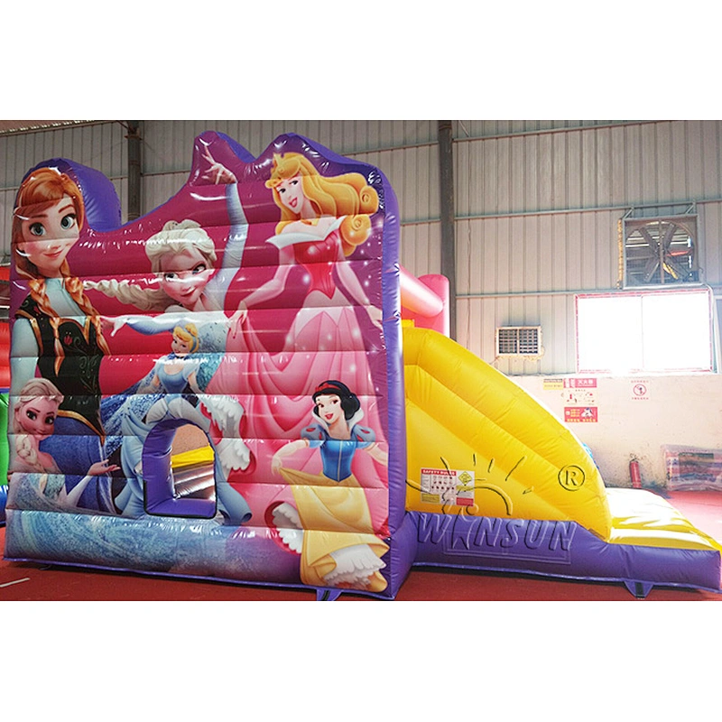 Inflatable Moonwalk with Slide