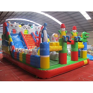 Inflatable slide