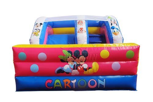 Cartoon Inflatable Slide