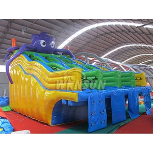 Octopus Inflatable pool slide