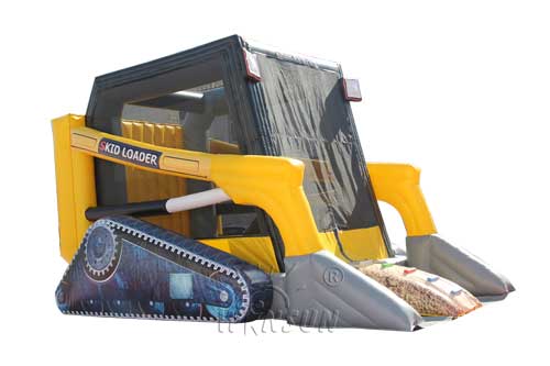 Inflatable Skid Loader Bouncer