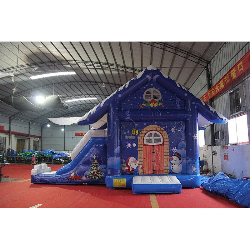 Christmas Eve Inflatable Bouncy House N Slide