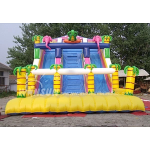 Inflatable slide