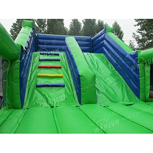 Inflatable slide