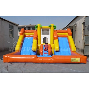 inflatable water slide