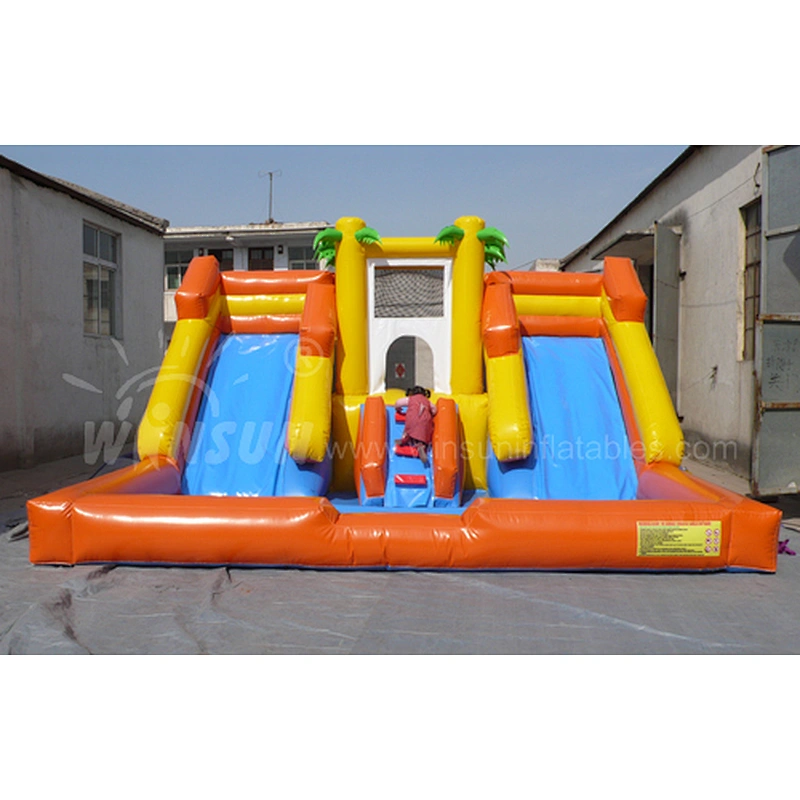 inflatable water slide