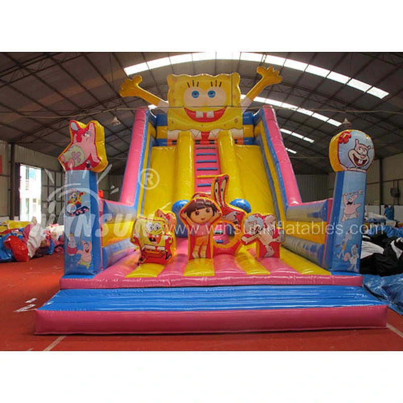 Spongbob inflatable slide