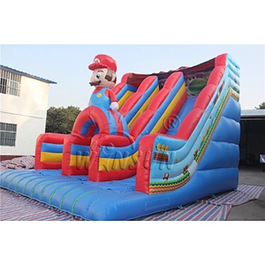Mario inflatable slide