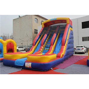 Inflatable Double Lane Dry Slide
