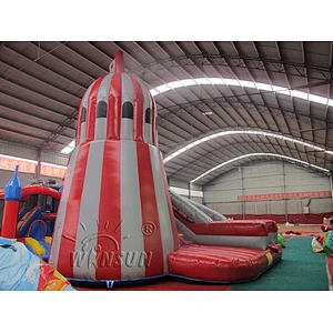Helter Skelter Inflatable Slide