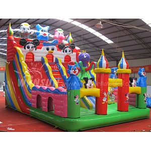 Inflatable slide