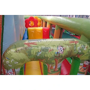 Inflatable Slide With Air Bouncer