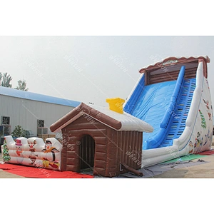 Inflatable Snow Tubing Slide