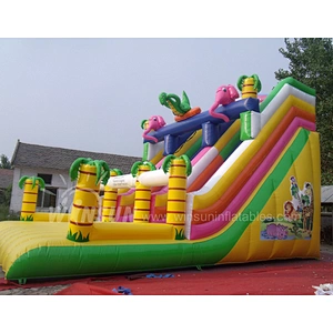 Inflatable slide
