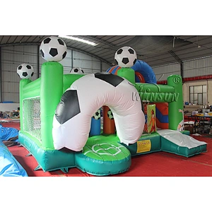 Soccer Themed Inflatable Combo