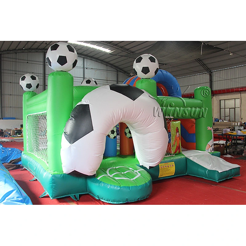 Soccer Themed Inflatable Combo