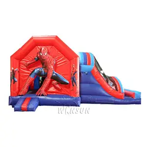 Spiderman Bouncy Castle w Slide