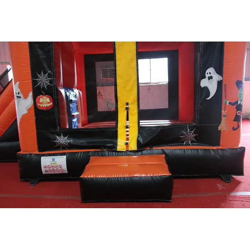 Halloween theme pumpkin grimace trampoline