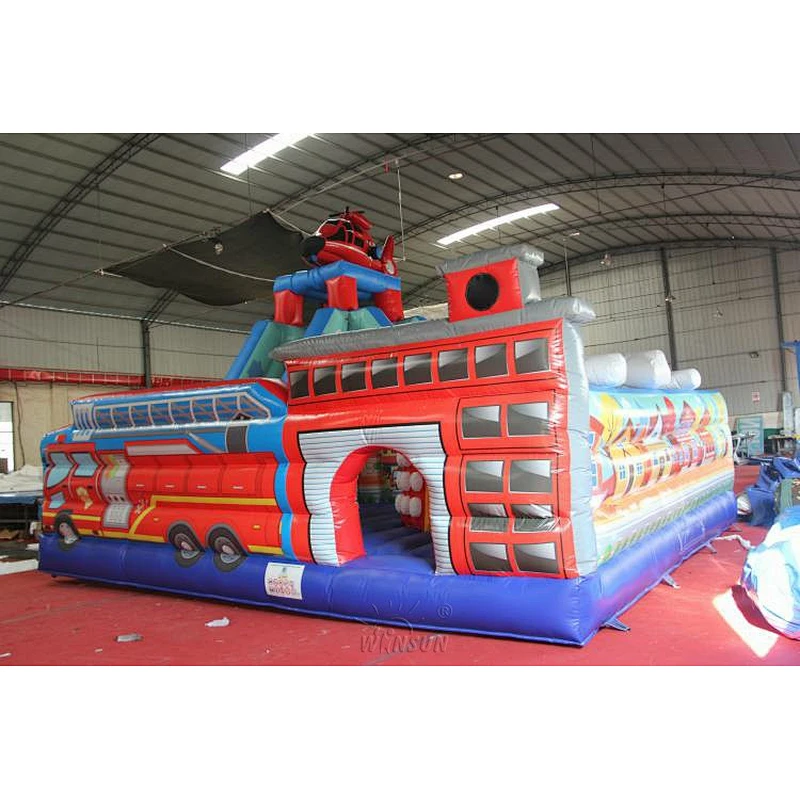 Inflatable Rescue Heroes Moonwalk