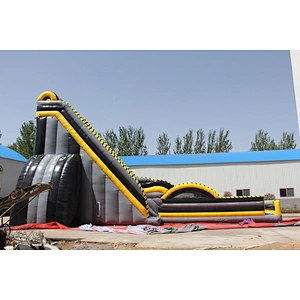 Inflatable Nuclear Dropkick Slide