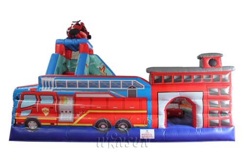 Inflatable Rescue Heroes Moonwalk