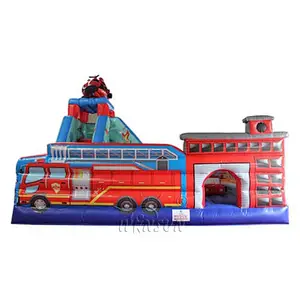 Inflatable Rescue Heroes Moonwalk