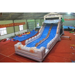 Inflatable slide