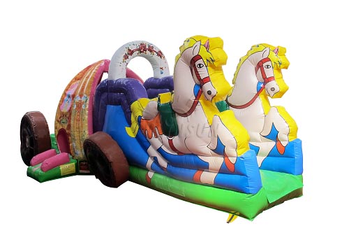 Carriage Inflatable Slide