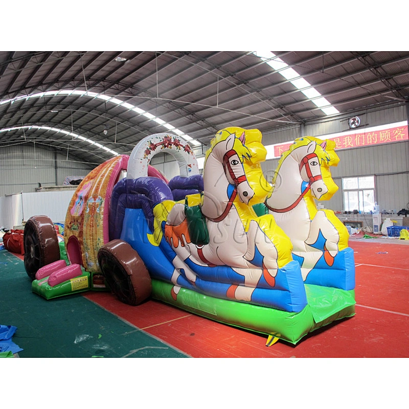 Carriage Inflatable Slide
