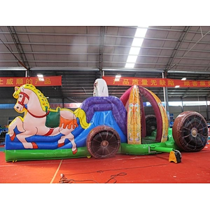 Carriage Inflatable Slide