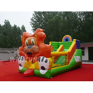 Inflatable slide