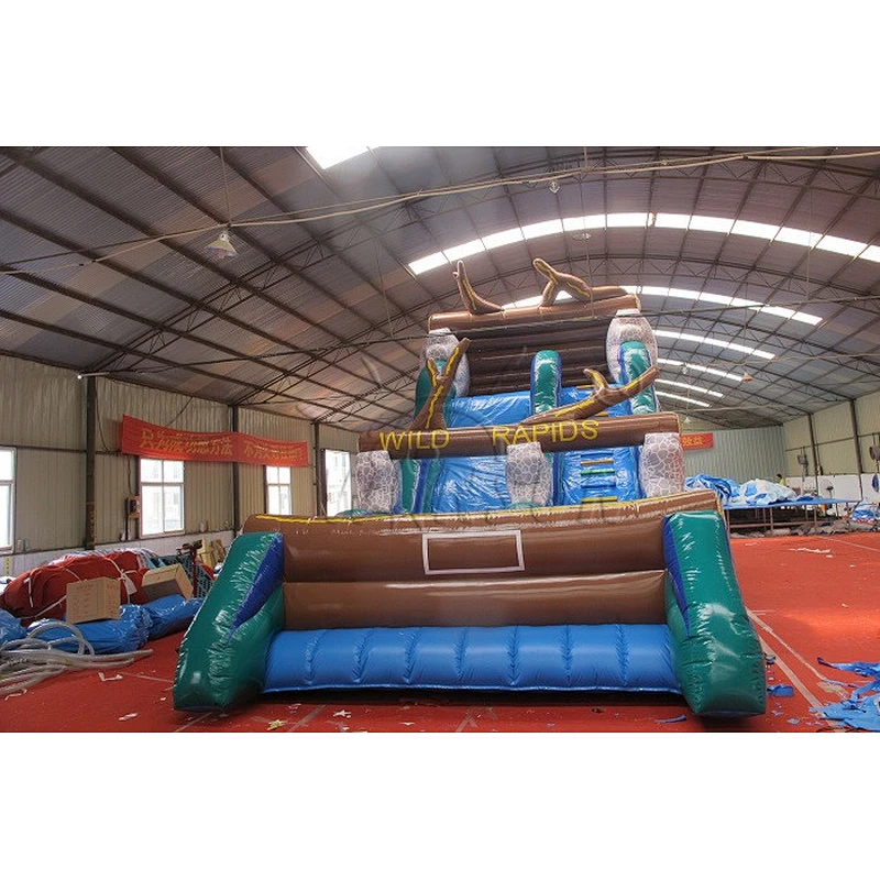 Inflatable Wild Rapids Slide