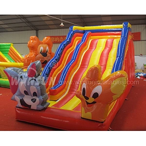 Inflatable slide