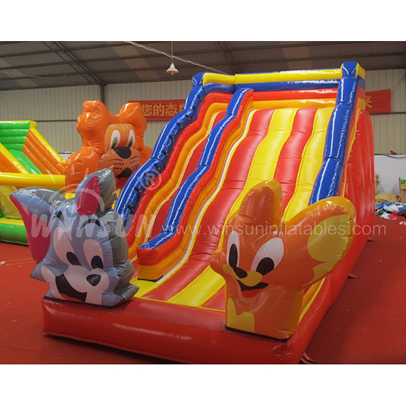 Inflatable slide
