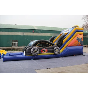 Batman Theme Inflatable Water Slide