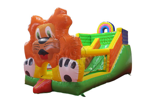 Inflatable slide