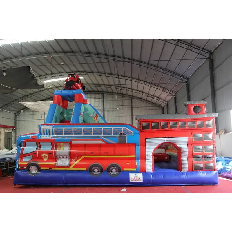 Inflatable Rescue Heroes Moonwalk
