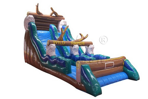 Inflatable Wild Rapids Slide