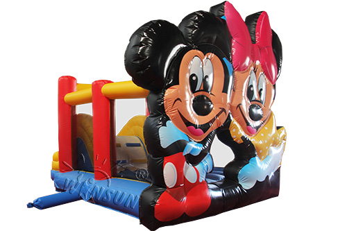 Inflatable Moonwalk with Slide