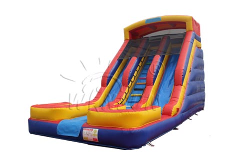 Inflatable Double Lane Dry Slide