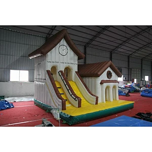 Inflatable Bell tower jumping castle
