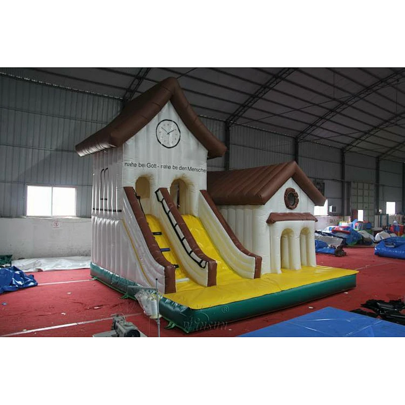 Inflatable Bell tower jumping castle